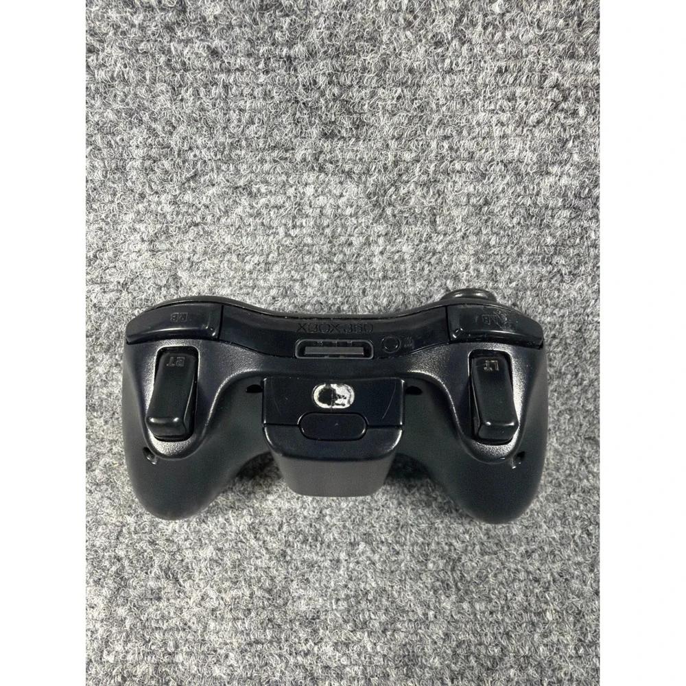 Microsoft Xbox 360 Wireless Controller Model 1403 Black Gamepad Untested